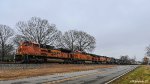 3x BNSF & 6x NS on this double stack passing thru